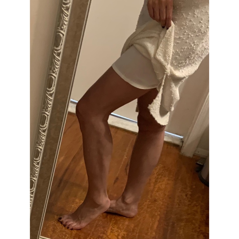 Rag & Bone Ivory White nubby textured tank dress. - Picture 9 of 12